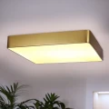 QUATTRO LAMPA PLAFON KWADRATOWY 30X30 12W LED ZŁOTY IP44 10-81940 Candellux