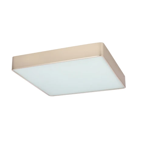 Quattro lampa sufitowa plafon kwadrat perłowy 35x35 18W LED 4000K klosz biały 10-31969 Candellux