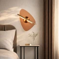 RELAX lampa kinkiet mosiężny 5W LED 3000K klosz bursztynowy 21-50809 Candellux