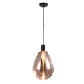 DENSO 20 lampa wisząca czarny 1x5W G9 klosz miedziany 31-51356 Candellux