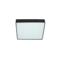Quattro lampa sufitowa plafon kwadrat czarny 35x35 18W LED 4000K klosz biały 10-31952 Candellux