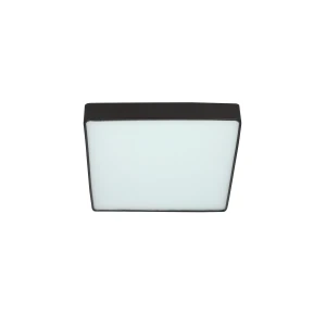 Quattro lampa sufitowa plafon kwadrat czarny 35x35 18W LED 4000K klosz biały 10-31952 Candellux