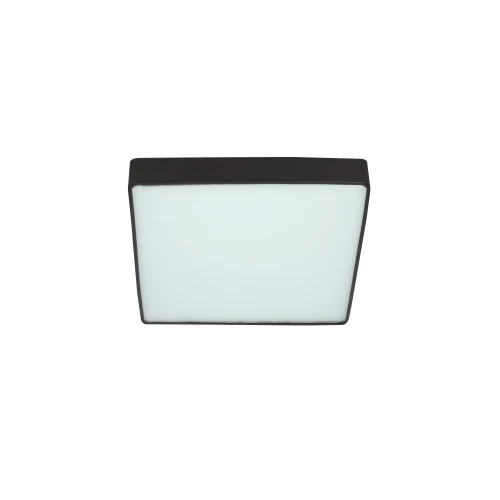 Quattro lampa sufitowa plafon kwadrat czarny 35x35 18W LED 4000K klosz biały 10-31952 Candellux