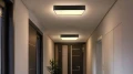 Quattro lampa sufitowa plafon kwadrat czarny 35x35 18W LED 4000K klosz biały 10-31952 Candellux