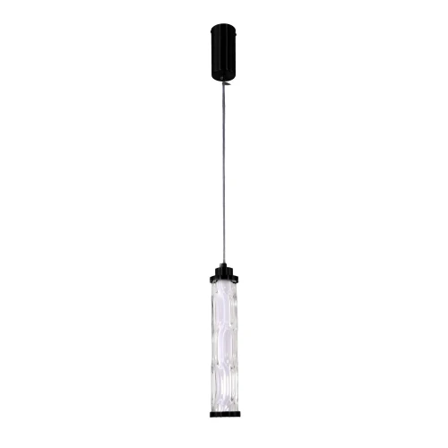 CORTE lampa wisząca czarny matowy 10W LED 3000K klosz bezbarwny 31-50731 Candellux