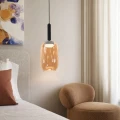 BUENO lampa wisząca czarny 1x9W GX53 klosz bezbarwny+bursztynowy 31-50458 Candellux