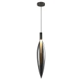 NORDIC lampa wisząca czarny 1x5W G9 klosz dymiony 31-51301 Candellux