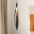 NORDIC lampa wisząca czarny 1x5W G9 klosz dymiony 31-51301 Candellux