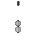PUMA lampa wisząca 14cm czarny 10W LED 3000K klosz biały 32-35356 Candellux