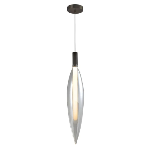 NORDIC lampa wisząca czarny 1x5W G9 klosz bezbarwny 31-51349 Candellux