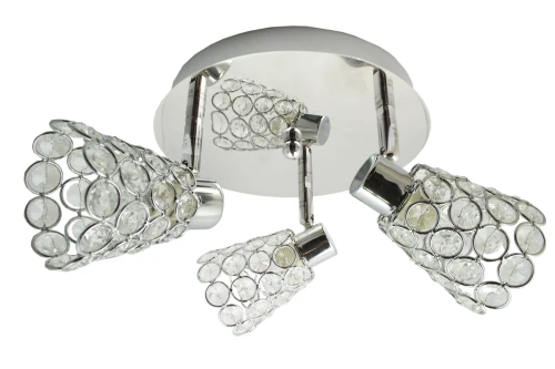 GLOSSY PLAFON 3X40W G9 CHROM 98-00491 Candellux