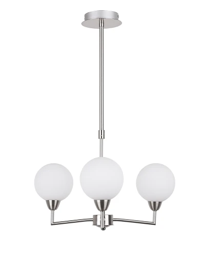 Logos lampa wisząca satynowy 3x25w g9 klosz biały 33-05441 Candellux