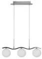 Ramon lampa wisząca chromowy 3x40w g9 klosz biały 33-01405 Candellux