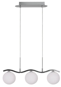 Ramon lampa wisząca chromowy 3x40w g9 klosz biały 33-01405 Candellux