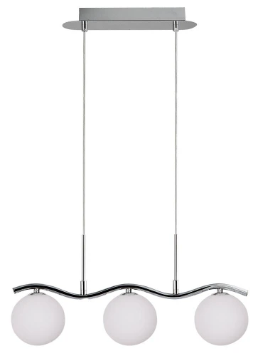Ramon lampa wisząca chromowy 3x40w g9 klosz biały 33-01405 Candellux