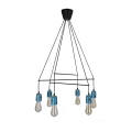 VIDER LAMPA WISZĄCA CZARNY 6X40W E27  36-10513 Candellux