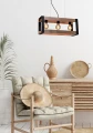 Varna lampa wisząca czarny 3x40w e27 klosz czarny 33-79077 Candellux