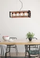 Varna lampa wisząca czarny 5x40w e27 klosz czarny 35-79282 Candellux