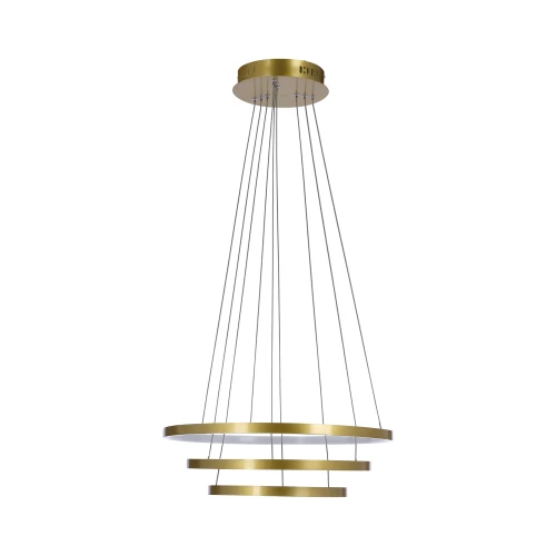 LUNE LAMPA WISZĄCA 50+40+30 ZŁOTY 60W LED 4000K 33-76397 Candellux