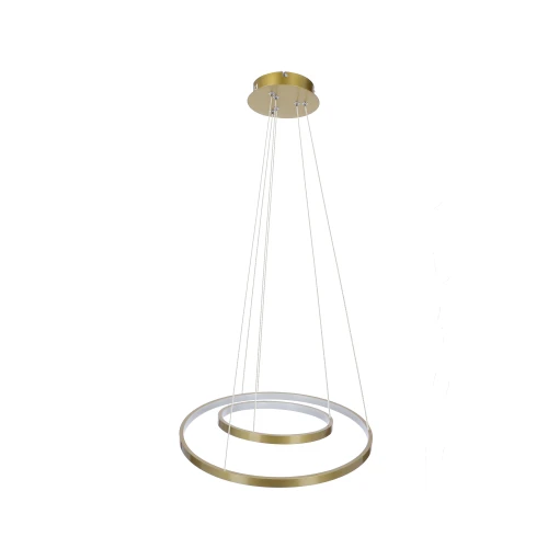 LUNE LAMPA WISZĄCA 50+30 ZŁOTY 40W LED 4000K 32-76281 Candellux