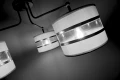 Andy lampa wisząca czarny 3x40w e27 abażur szary+złoty 33-00514 Candellux