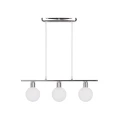 Oden lampa wisząca chromowy 3x40w g9 klosz biały 33-03263 Candellux