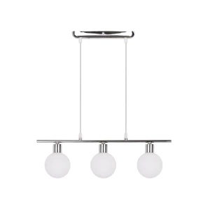 Oden lampa wisząca chromowy 3x40w g9 klosz biały 33-03263 Candellux