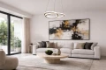 EDEN lampa wisząca złoty 32W LED 3000, 4000, 6000K osłonka biała 31-54098 Candellux