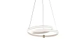 SANTA lampa wisząca złoty 32W LED 3000, 4000, 6500K maskownica biały 31-54036 Candellux