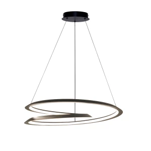 CALLAS lampa wisząca czarny 32W LED 3000, 4500, 6500K osłonka biała 31-54029 Candellux
