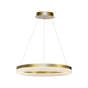 GLORIS lampa wisząca kawowy 36W LED 3000, 4500, 6500K kryształki bezbarwne 32-54012 Candellux