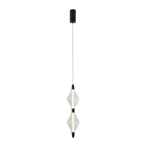 VITA lampa wisząca czarny 7,5W LED 2700K 2 x klosz bezbarwny 31-54609 Candellux
