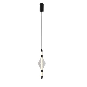 VITA lampa wisząca czarny 7,5W LED 2700K klosz bezbarwny 31-54593 Candellux