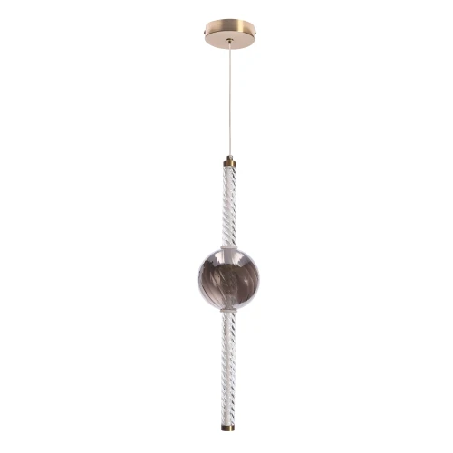 KELLY lampa wisząca złoty 8W LED 2700K klosz dymiony 31-54500 Candellux