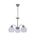 Baida lampa wisząca satynowy 3x60w e27 klosz matowo transparentny 33-16409 Candellux