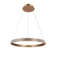 Hashim lampa wisząca 60cm złoty 34W LED kryształki bezbarwne 31-28440 Candellux
