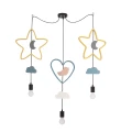 Trio shs p lampa wisząca czarny 3x20W E27 iq kids multi kolor 33-27528 Candellux