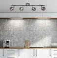 RODIA LAMPA SUFITOWA LISTWA SATYNOWY 4X40W G9 KLOSZ GRAFITOWY 94-20994 Candellux