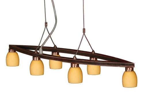DAKOTA ZWIS 6X40W G9 OVAL  MIEDŹ 36-10707 Candellux