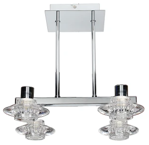 L&H RASTEK ZWIS SPOTOWY 4X40W G9 CHROM 94-01880 Candellux