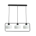 Zodiac lampa wisząca czarny 3x40W E27 klosz biały 33-26828 Candellux
