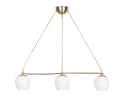Serano lampa wisząca patynowy 3x60W E27 klosz biały 33-07377 Candellux
