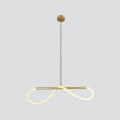 SUPREME lampa wiszaca 80cm złoty 18W LED 3000K biały 31-35608 Candellux