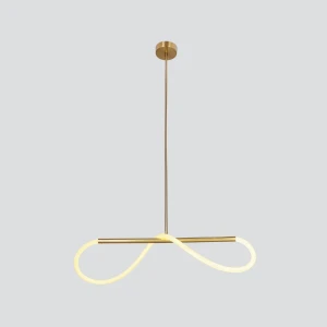 SUPREME lampa wiszaca 80cm złoty 18W LED 3000K biały 31-35608 Candellux
