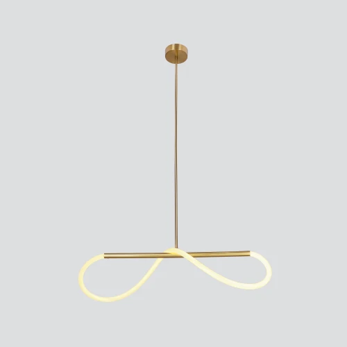 SUPREME lampa wiszaca 80cm złoty 18W LED 3000K biały 31-35608 Candellux