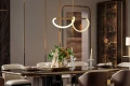 SUPREME lampa wiszaca 80cm złoty 18W LED 3000K biały 31-35608 Candellux