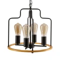 Datus lampa sufitowa czarny 4x40W E27  34-29690 Candellux