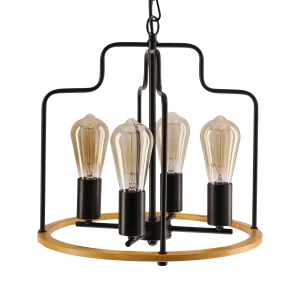 Datus lampa sufitowa czarny 4x40W E27  34-29690 Candellux