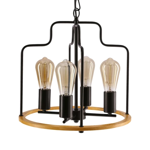 Datus lampa sufitowa czarny 4x40W E27  34-29690 Candellux