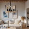 Datus lampa sufitowa czarny 4x40W E27  34-29690 Candellux